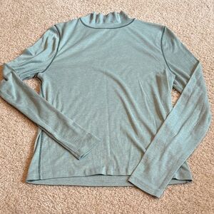 Madewell Seafoam Long Sleeve Top